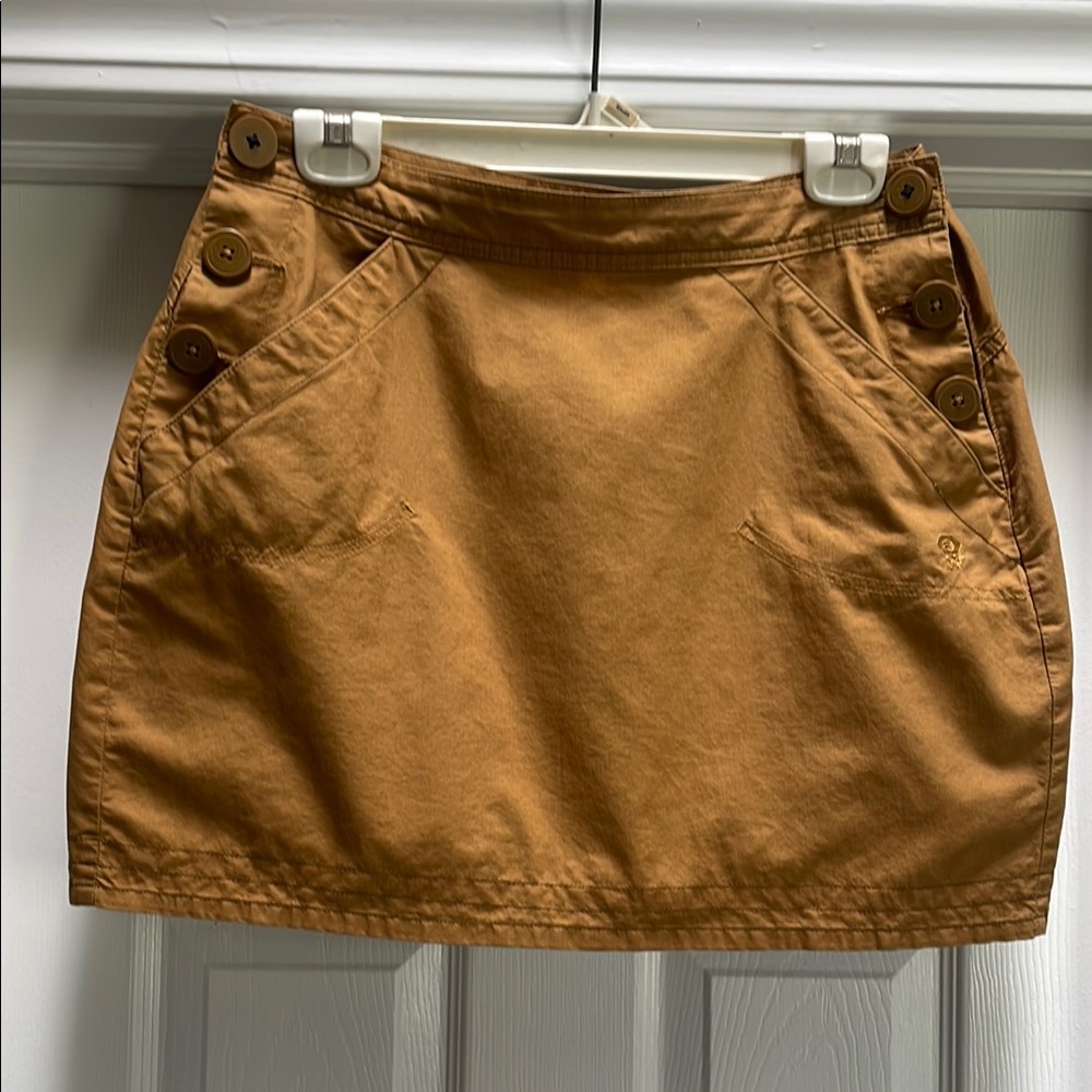 Mountain Hardwear Tan Pencil Mini Skirt Casual